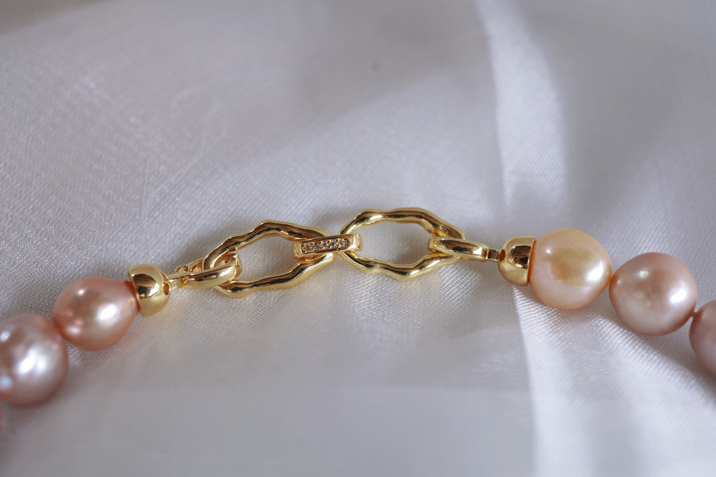 N-002 | Natural Candy Baroque Pearl Necklace (11.7mm)