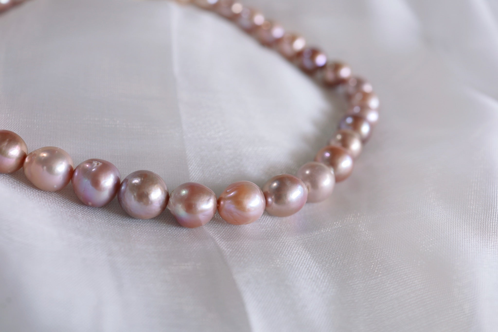 N-002 | Natural Candy Baroque Pearl Necklace (11.7mm)