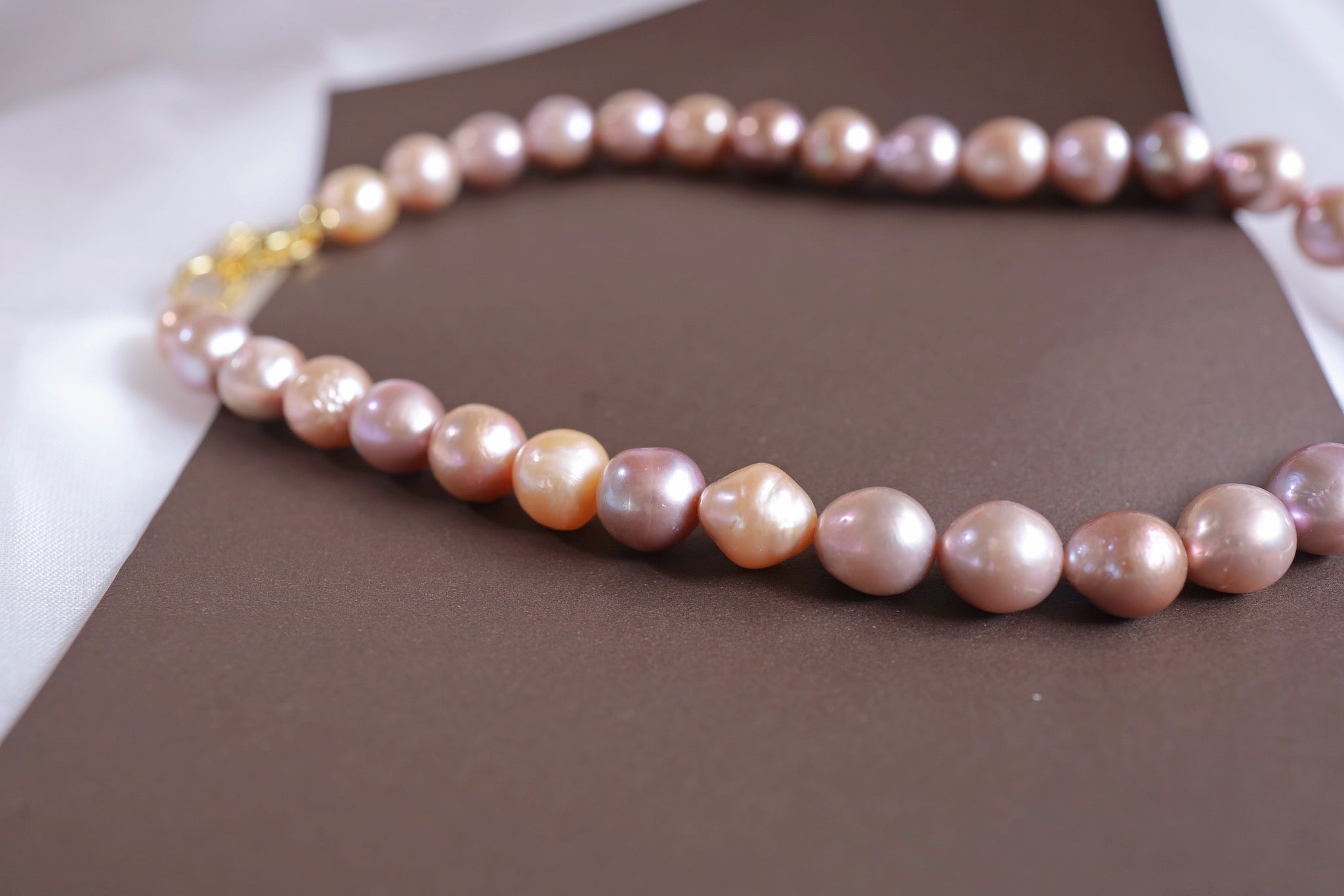 N-002 | Natural Candy Baroque Pearl Necklace (11.7mm)