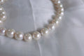 N-004 | Natural White Shimmering Pearl Necklace